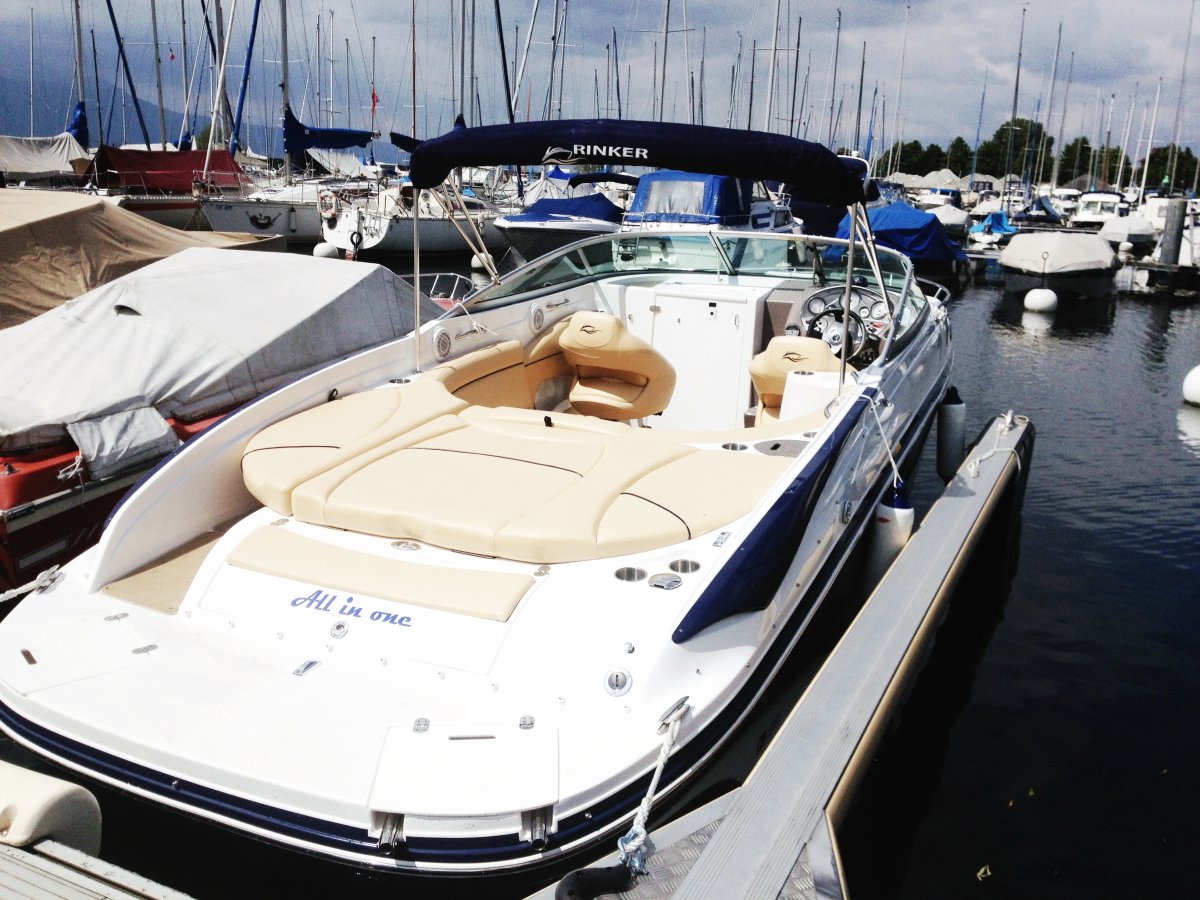 bateau privé pour croisières sur lac Léman Vevey